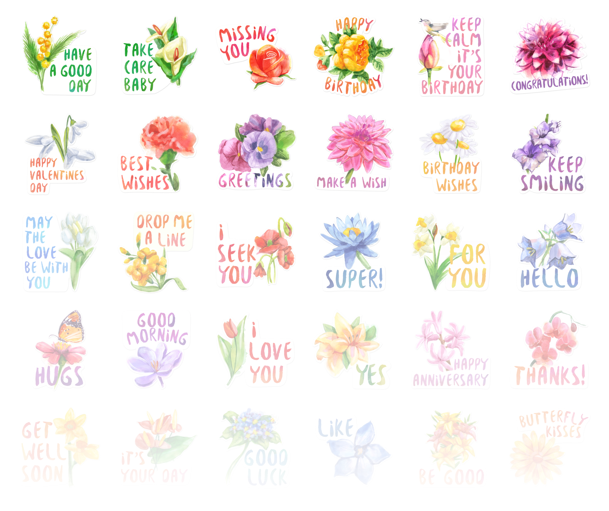 Flowers - Stickerpipe