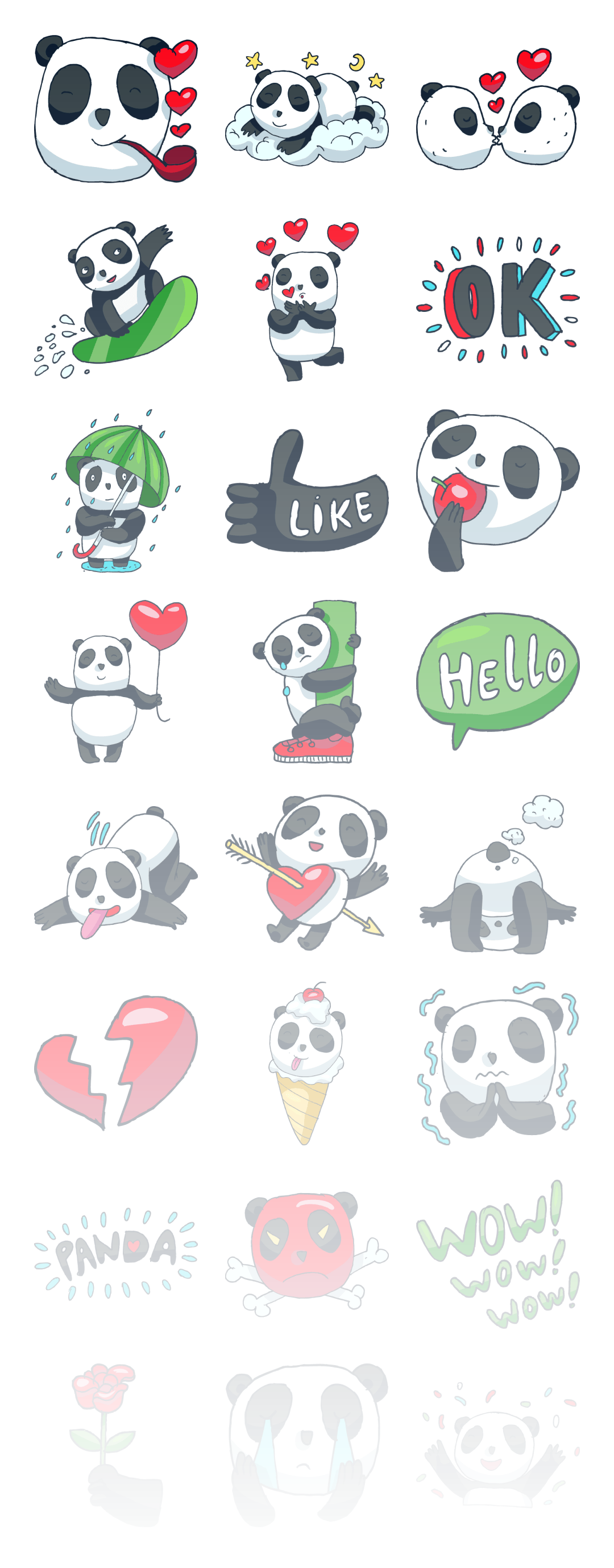 Panda - Stickerpipe